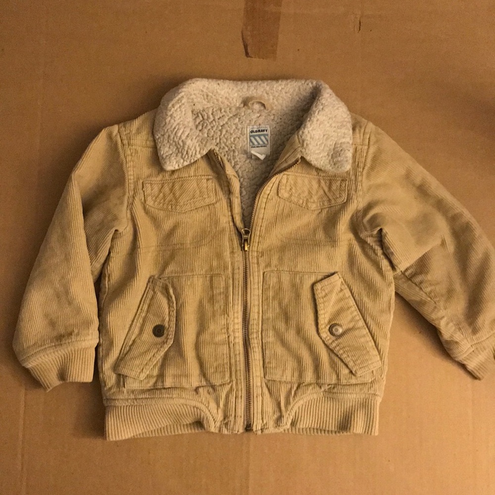 Corduroy fall jacket